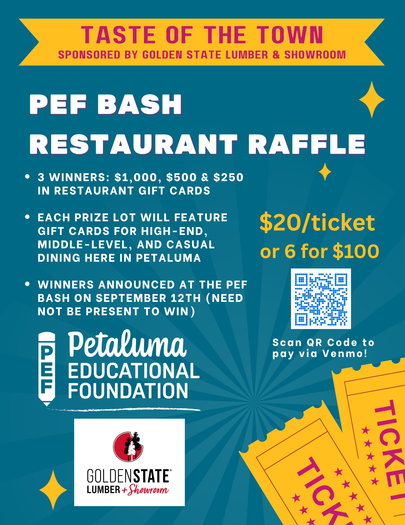 Restaurant Raffle