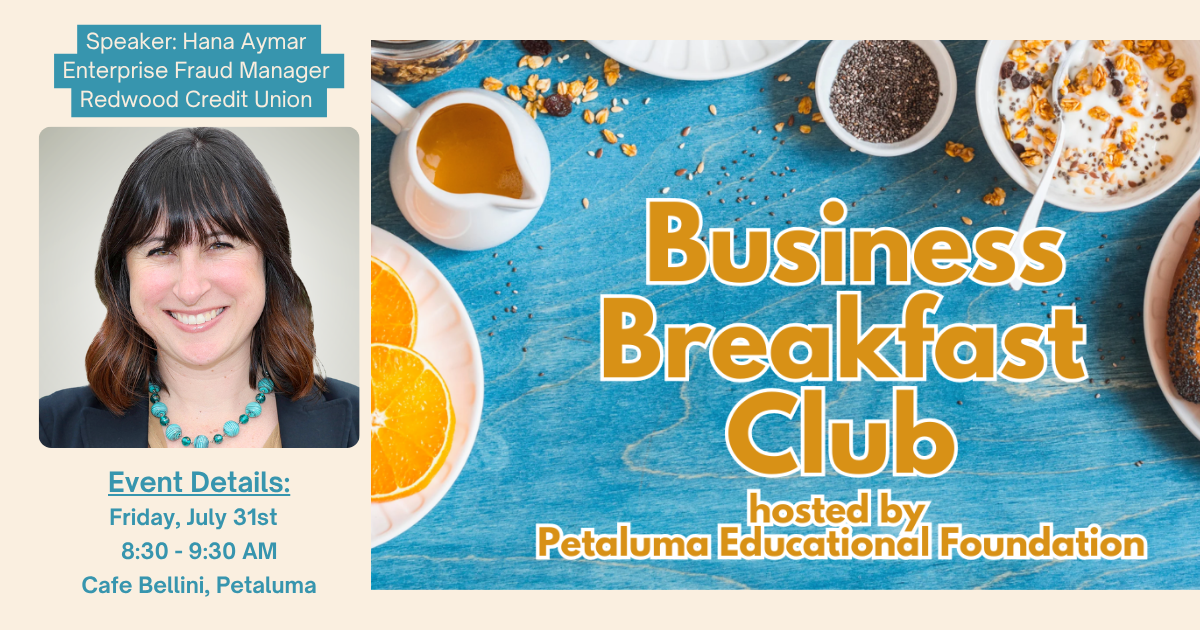July Business Breakfast Promo Graphic