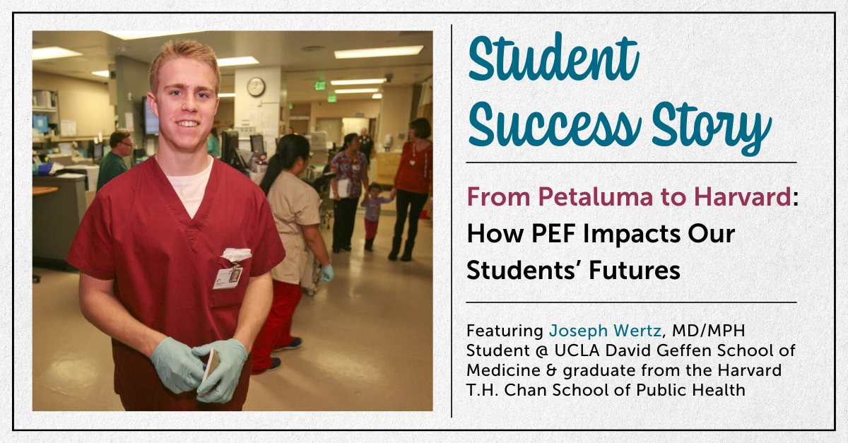 Joseph Wertz ~ PEF success story