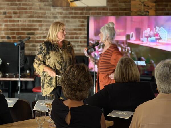 The Mommies performing